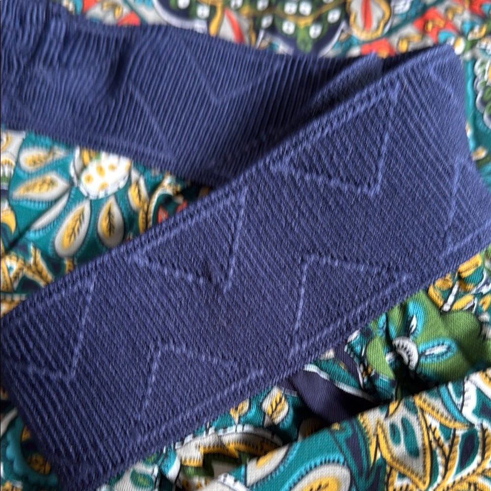 LuLaRoe Madison Skirt XS Multi-Color Paisley Pleated Midi Skirt with Pockets - Picture 7 of 9